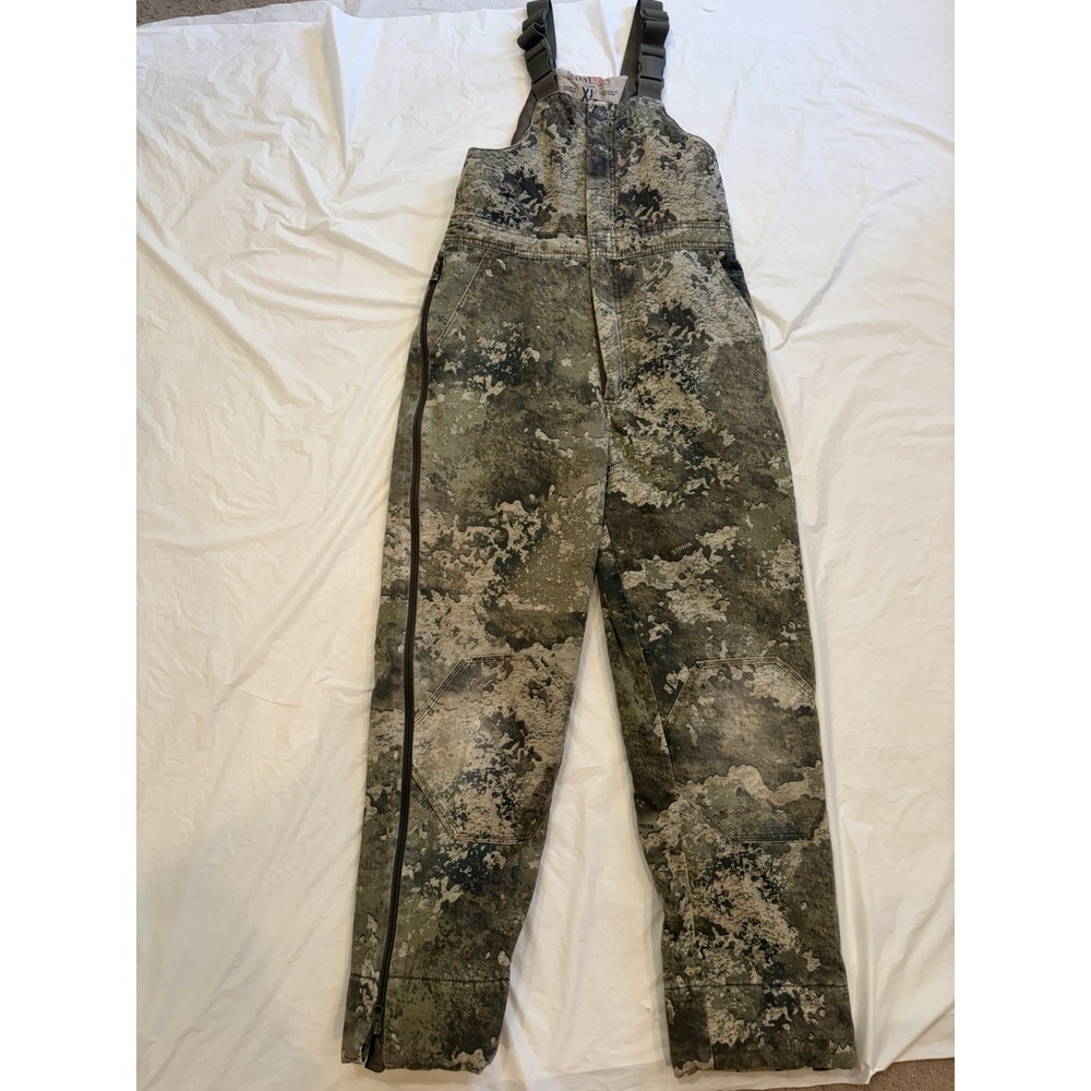 Red Head Silent Hide Overalls Youth XL Camo Insulated Bibs Hunting, Cold Weather